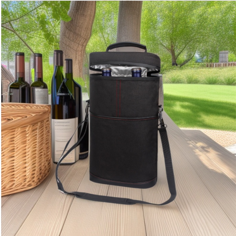 Wine Beer Holder - Taşınabilir Açık Hava Şarap Soğutucu Çantası,