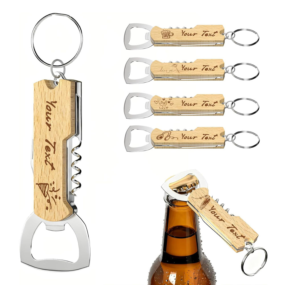 Beer Wine Hobby - Düğün Hediyeleri için Özel Logolu Şişe