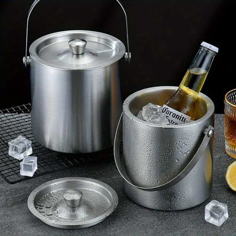 Wine Beer Holder - 1.6L/2L/3L paslanmaz çelik yalıtımlı buz kovası