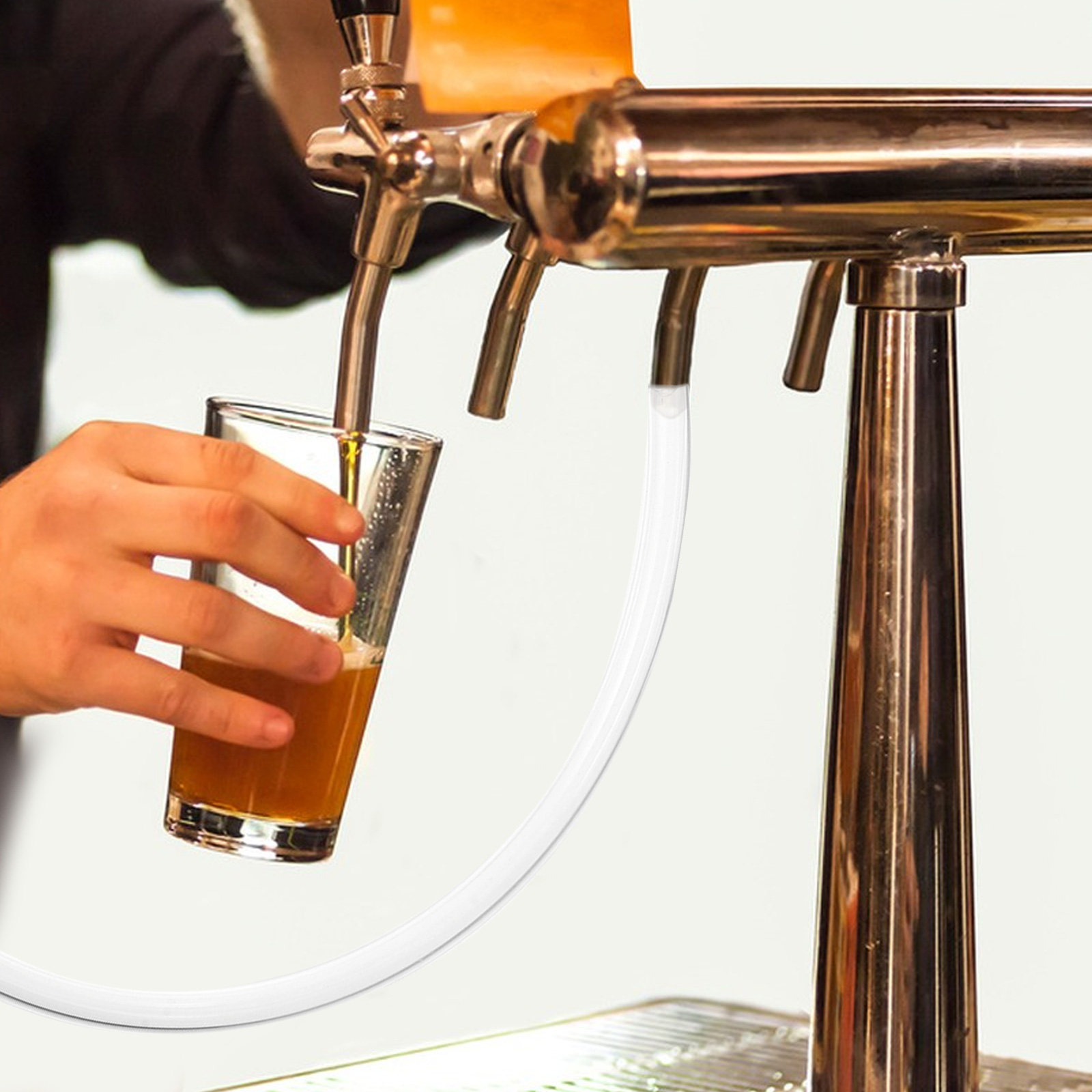 Wine Draft Beer - Şeffaf Bira Hattı Esnek Boru, Evde