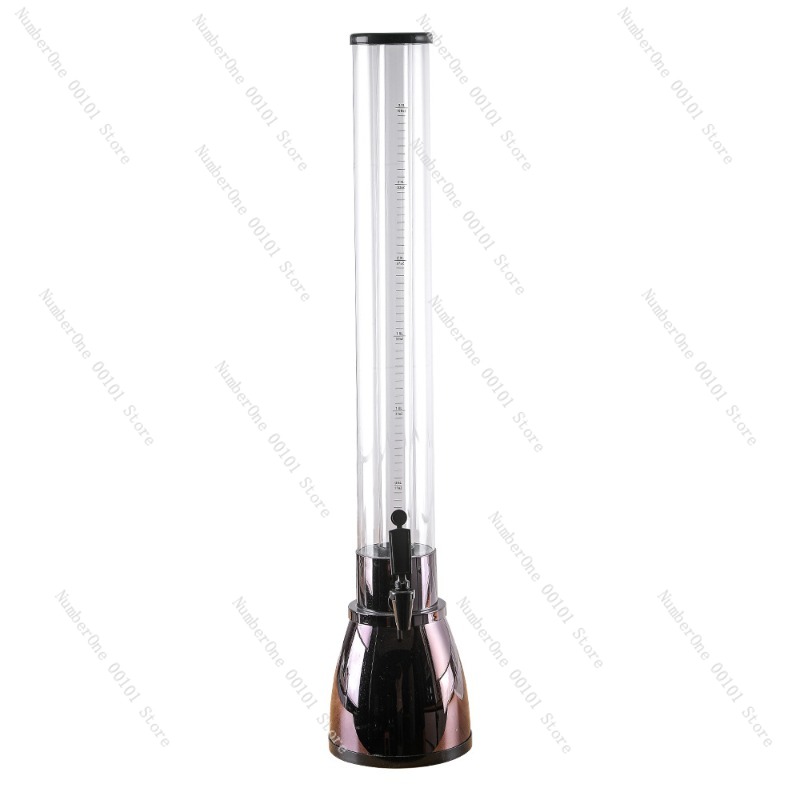 Wine Draft Beer - 3 litrelik ışıklı şarap silahı fıçısı,