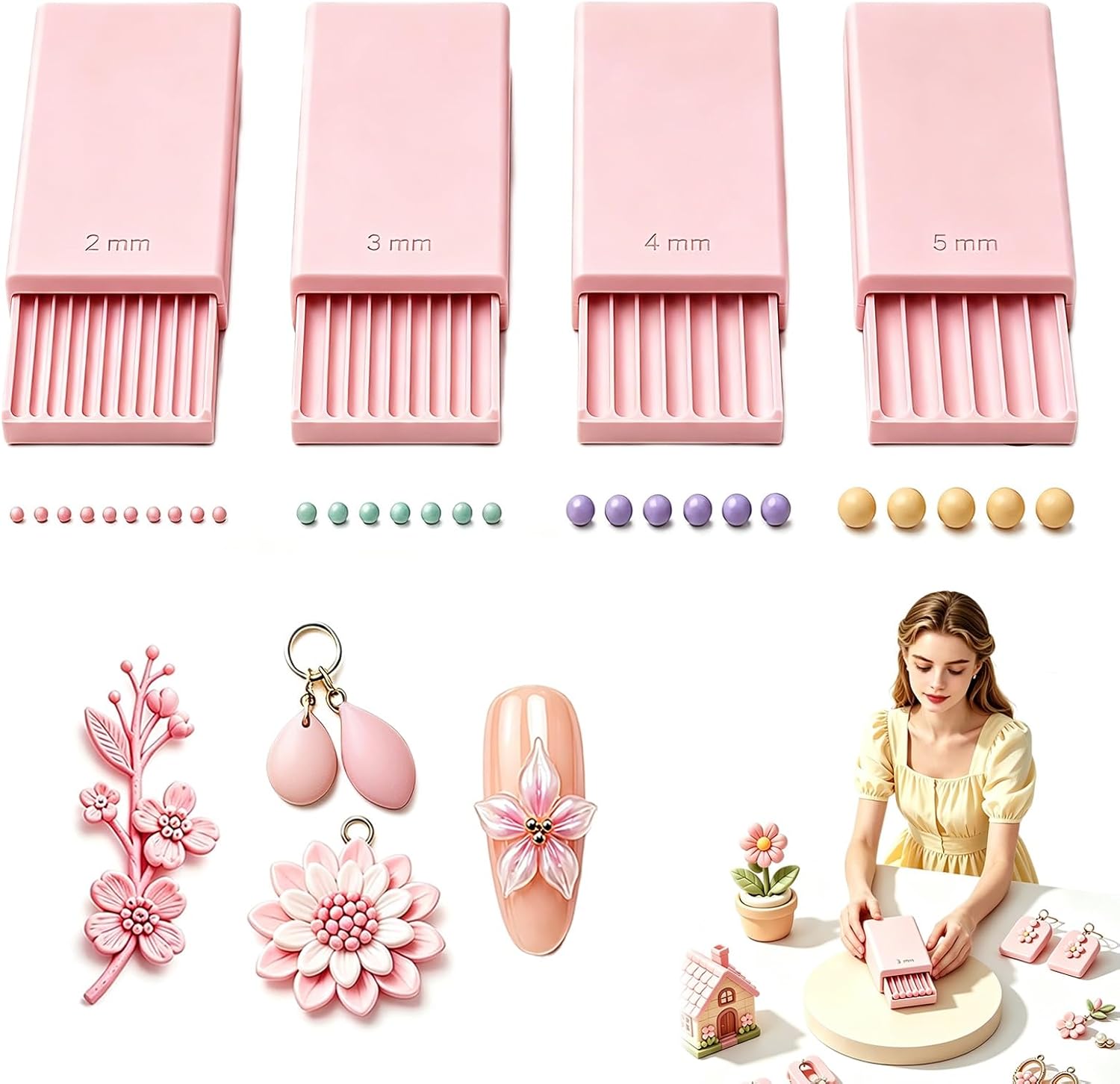 Cocktail Shaker Set - 3D Baskı Kil Jel Topu Yapma