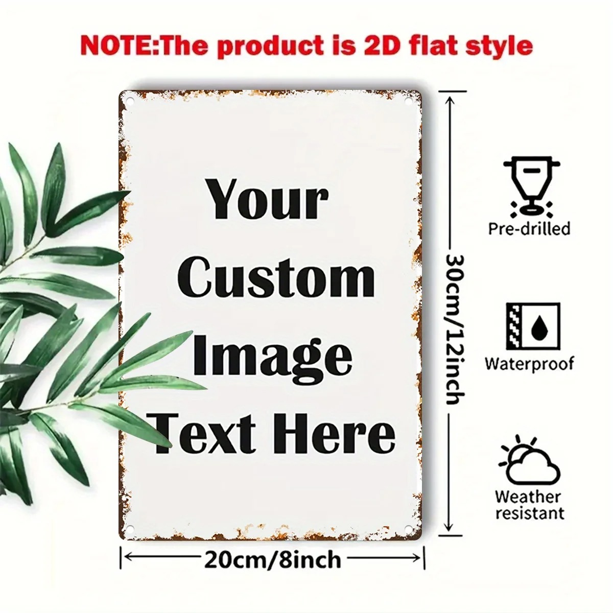 Özel Fotoğraf ve Metinli Tenek - Wine Tag Label incelemesi ve fiyatı