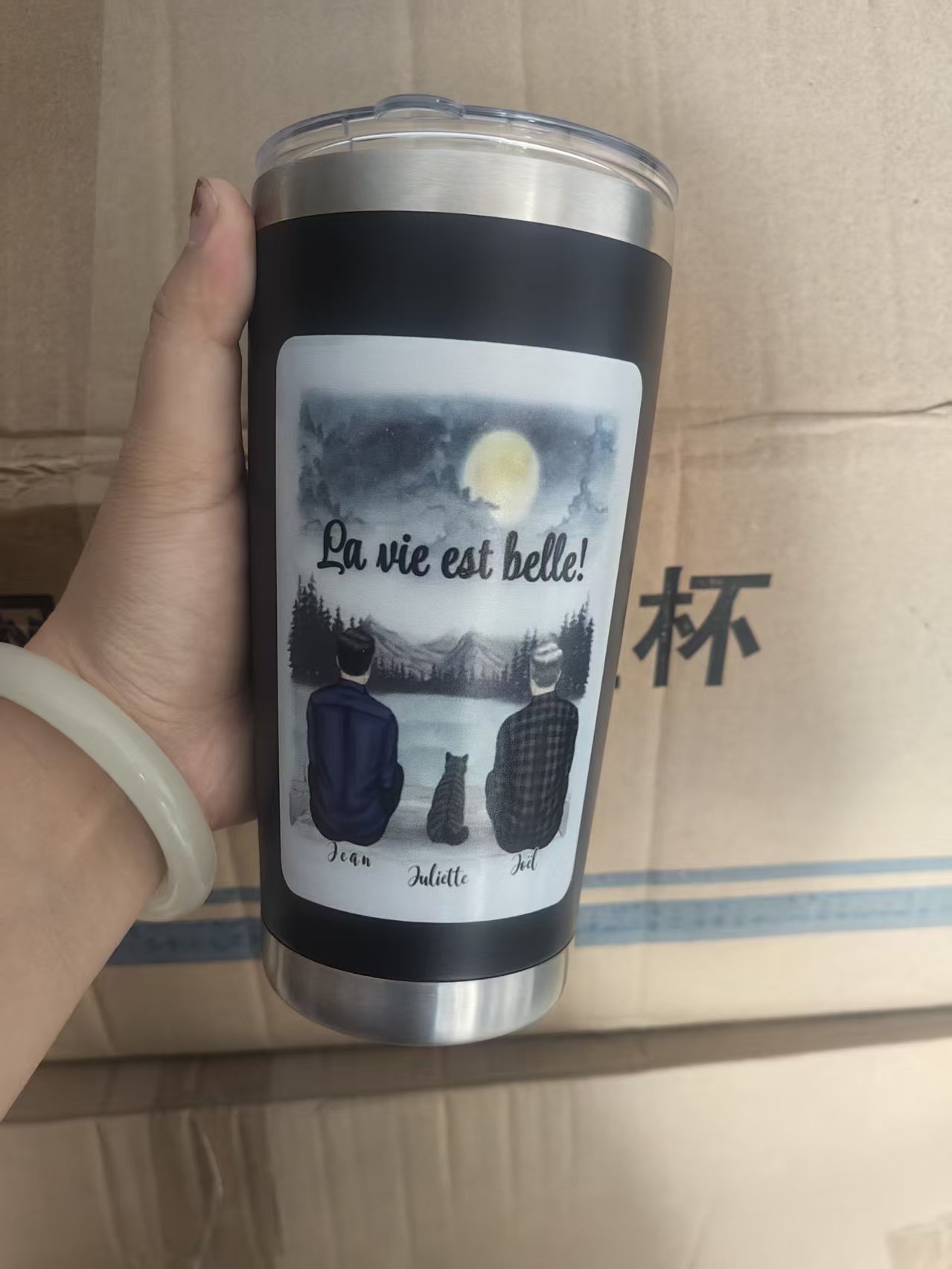Logo Resimli 20OZ Şarap Termos - Wine Beer Logo incelemesi ve fiyatı