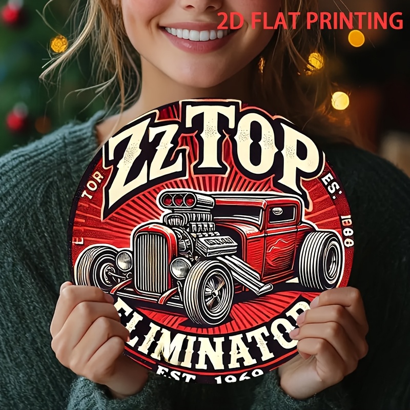 2D Düz, 1 adet ZZ Top Eliminat - Wine Tag Label incelemesi ve fiyatı