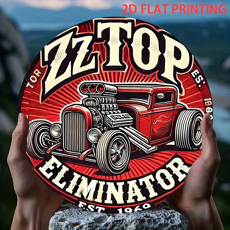 2D Düz, 1 adet ZZ Top Eliminat - Wine Tag Label incelemesi ve fiyatı