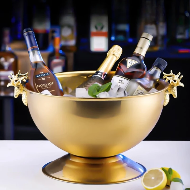 Paslanmaz Çelik Şampanya Buz K - Wine Beer Holder incelemesi ve fiyatı