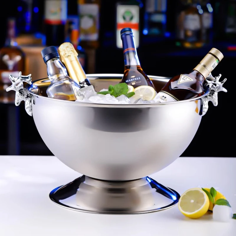 Paslanmaz Çelik Şampanya Buz K - Wine Beer Holder incelemesi ve fiyatı