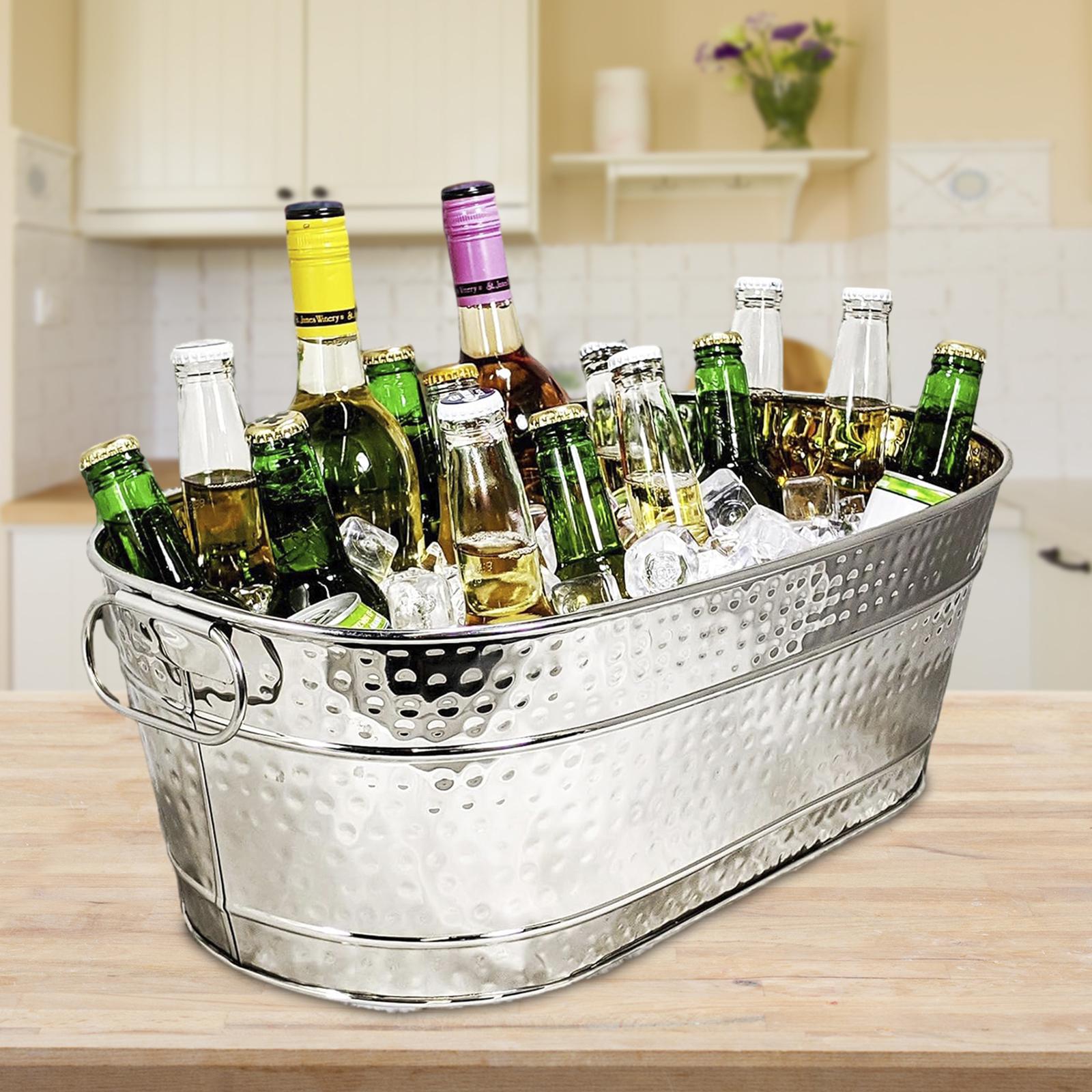 Buz kovası galvanizli küvet sa - Wine Beer Holder incelemesi ve fiyatı
